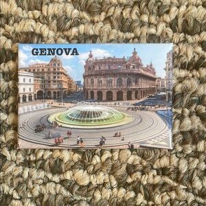 Genova Cityscape Magnet